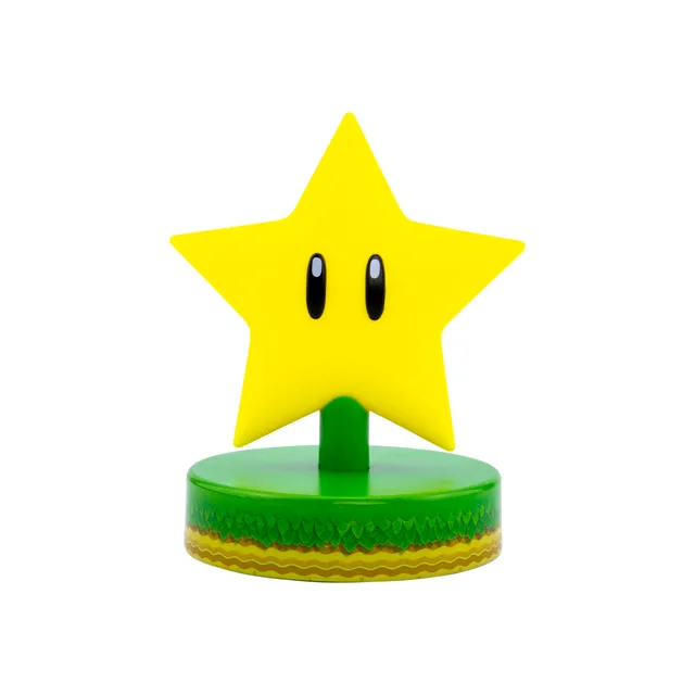 Paladone Mario Super Star Icon Light Gelb Nachtlicht