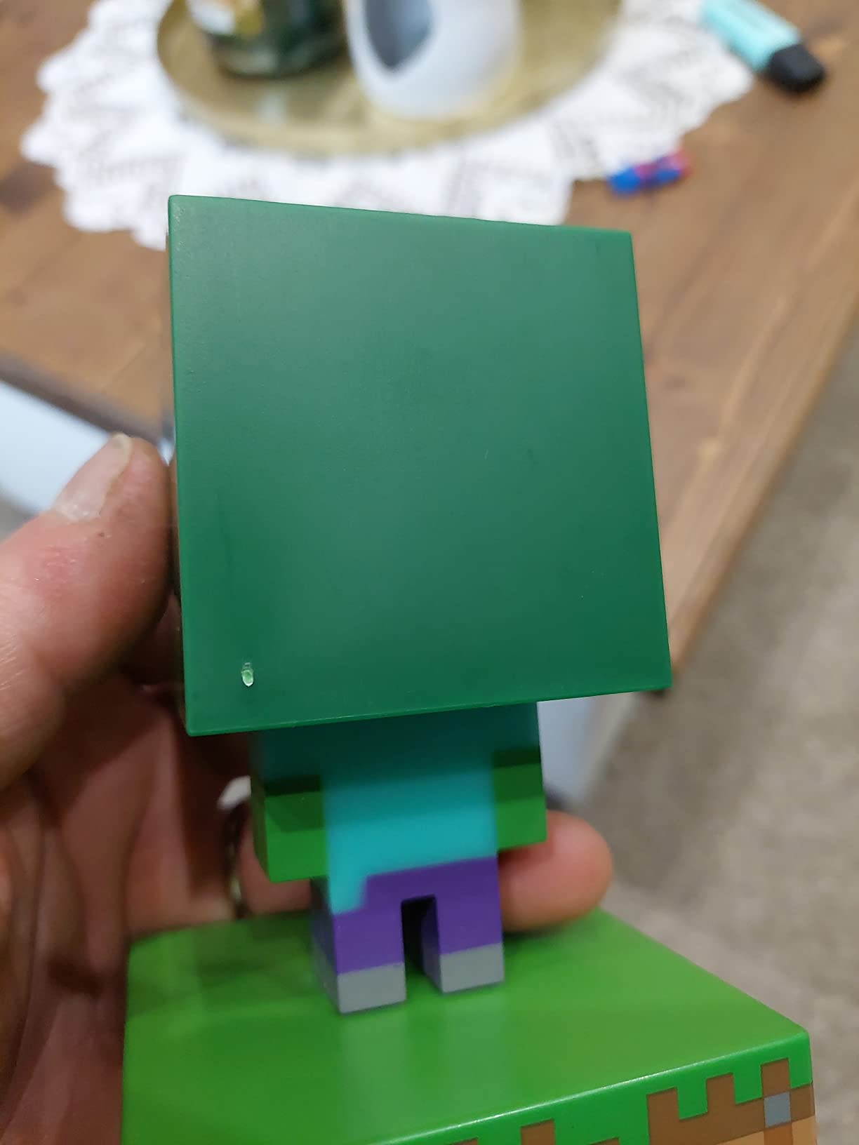Paladone Minecraft Zombie Nachtlicht Batterie 10cm
