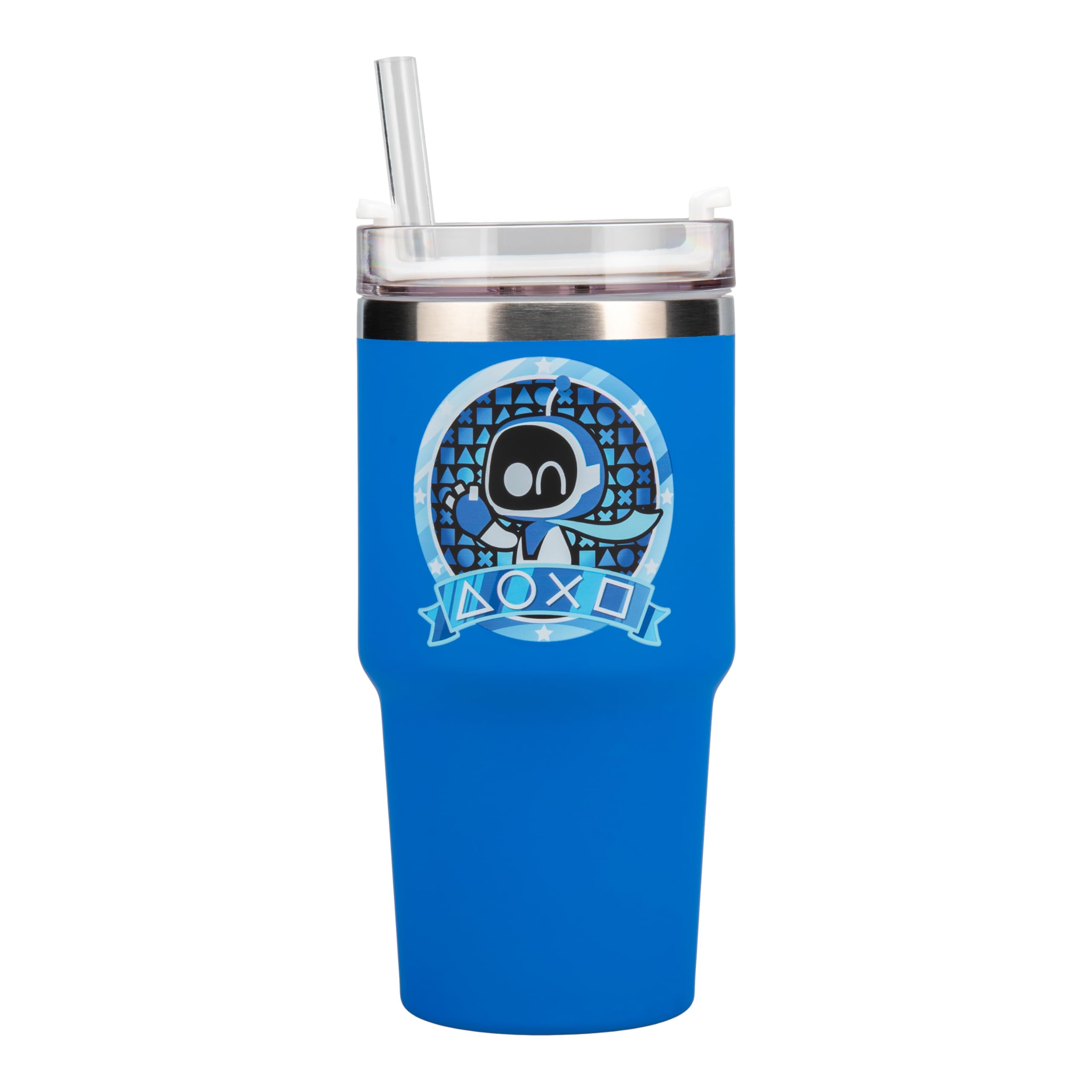 Paladone Astro Bot Gamer Becher 600 ml isoliert mit Deckel