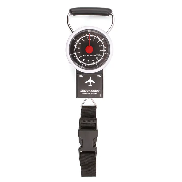 Kikkerland On-The-Go Kofferwaage 35kg mit Maßband