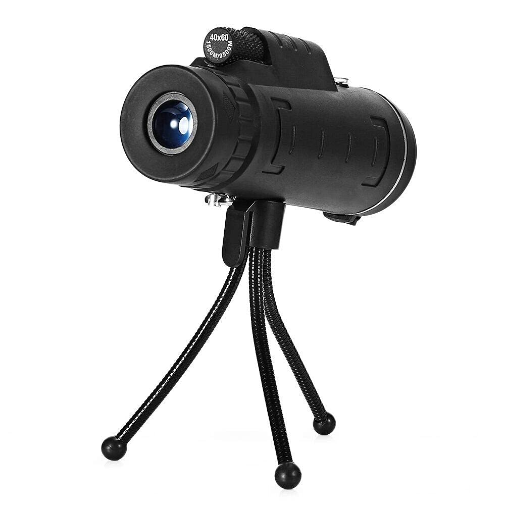 Mikamax Tech Phone Telescope Monokular mit Stativ 15,5 cm