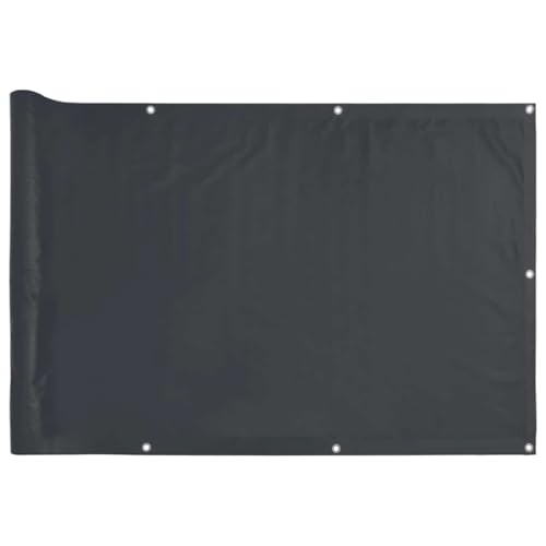 vidaXL Heim & Garten Sichtschutz Anthrazit 800x120 cm PVC
