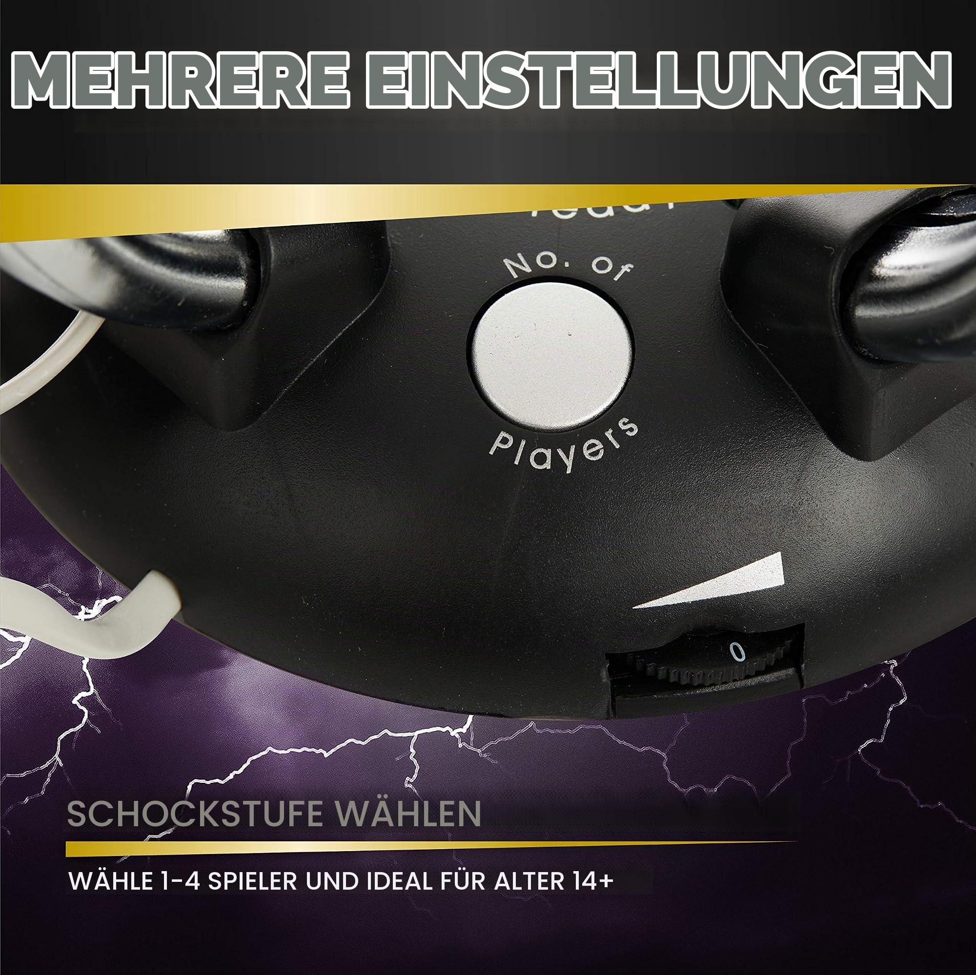 Paladone Lightning Reaction Reloaded Elektroschockspiel Party