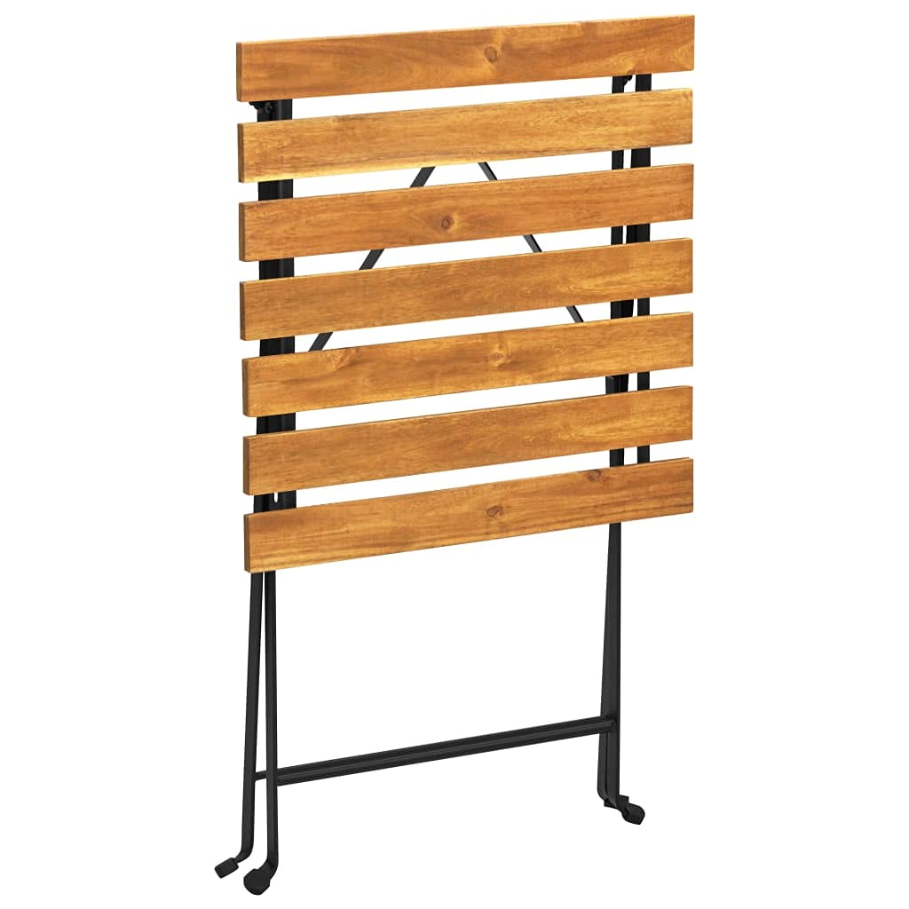 vidaXL Heim & Garten Bistroset 3-tlg Balkonset Akazienholz klappbar