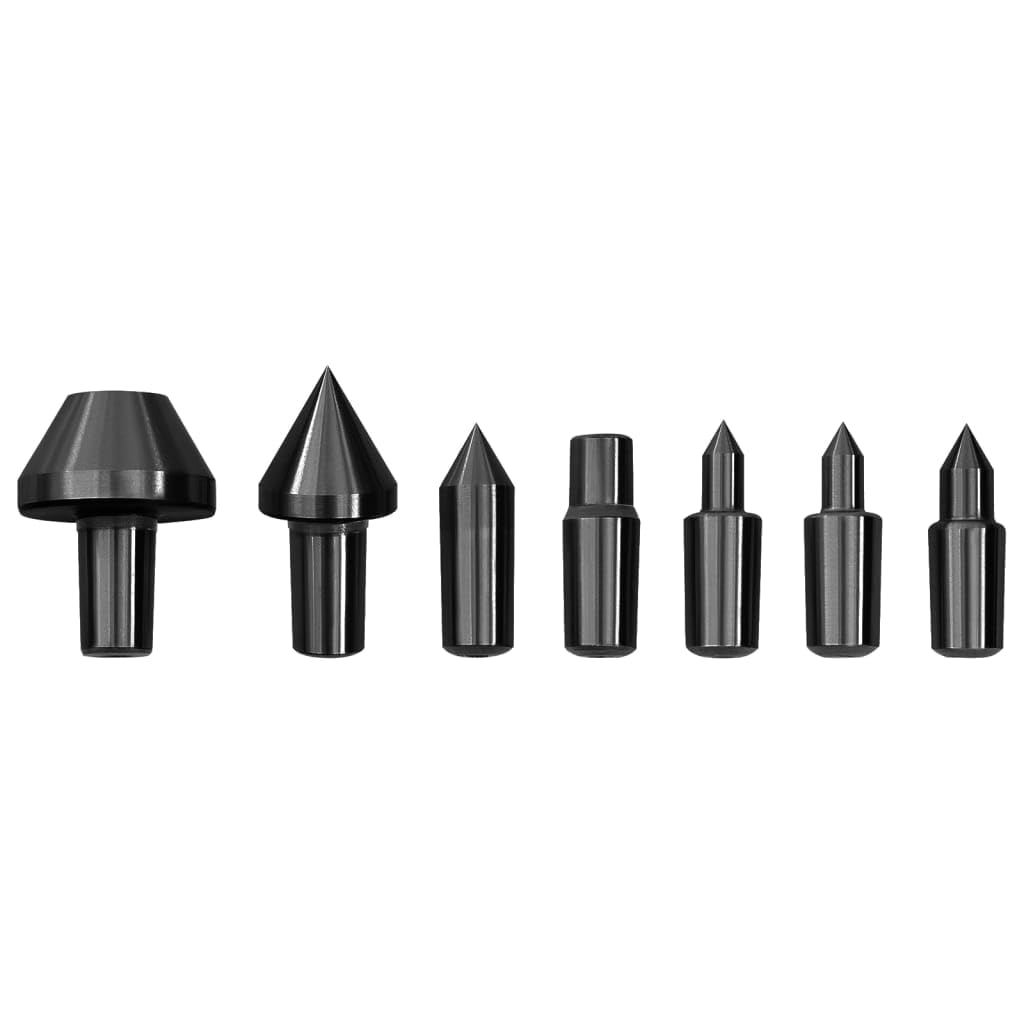 vidaXL Heim & Garten Körnerspitze Set MT2 10-tlg Stahl