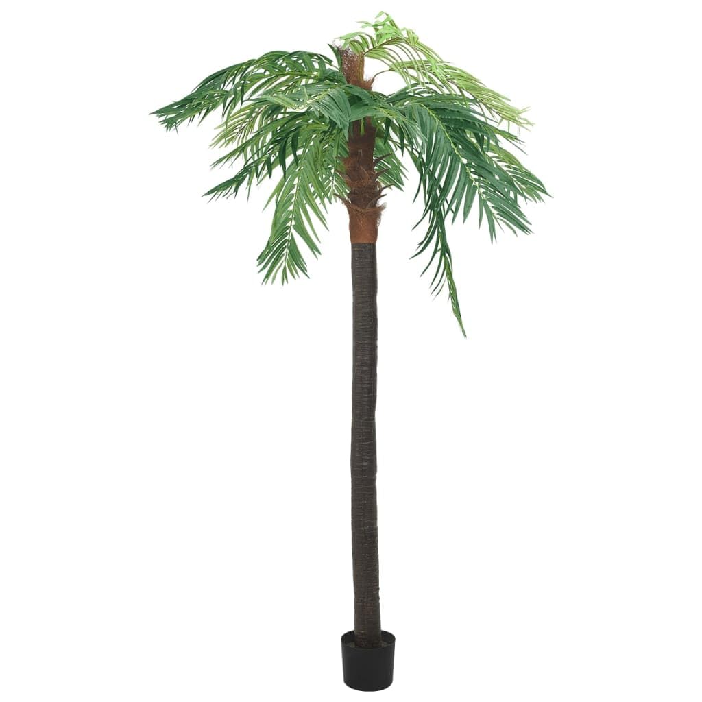 vidaXL Cycas Künstliche Palme 80 cm Grün mit Topf Deko