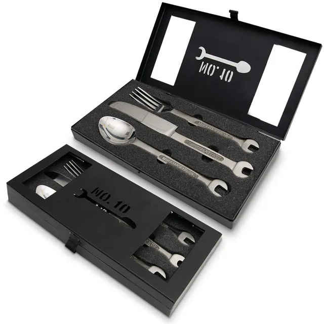 Mikamax Bar & Kitchen Schraubenschlüssel Besteck Set 3-tlg Metall