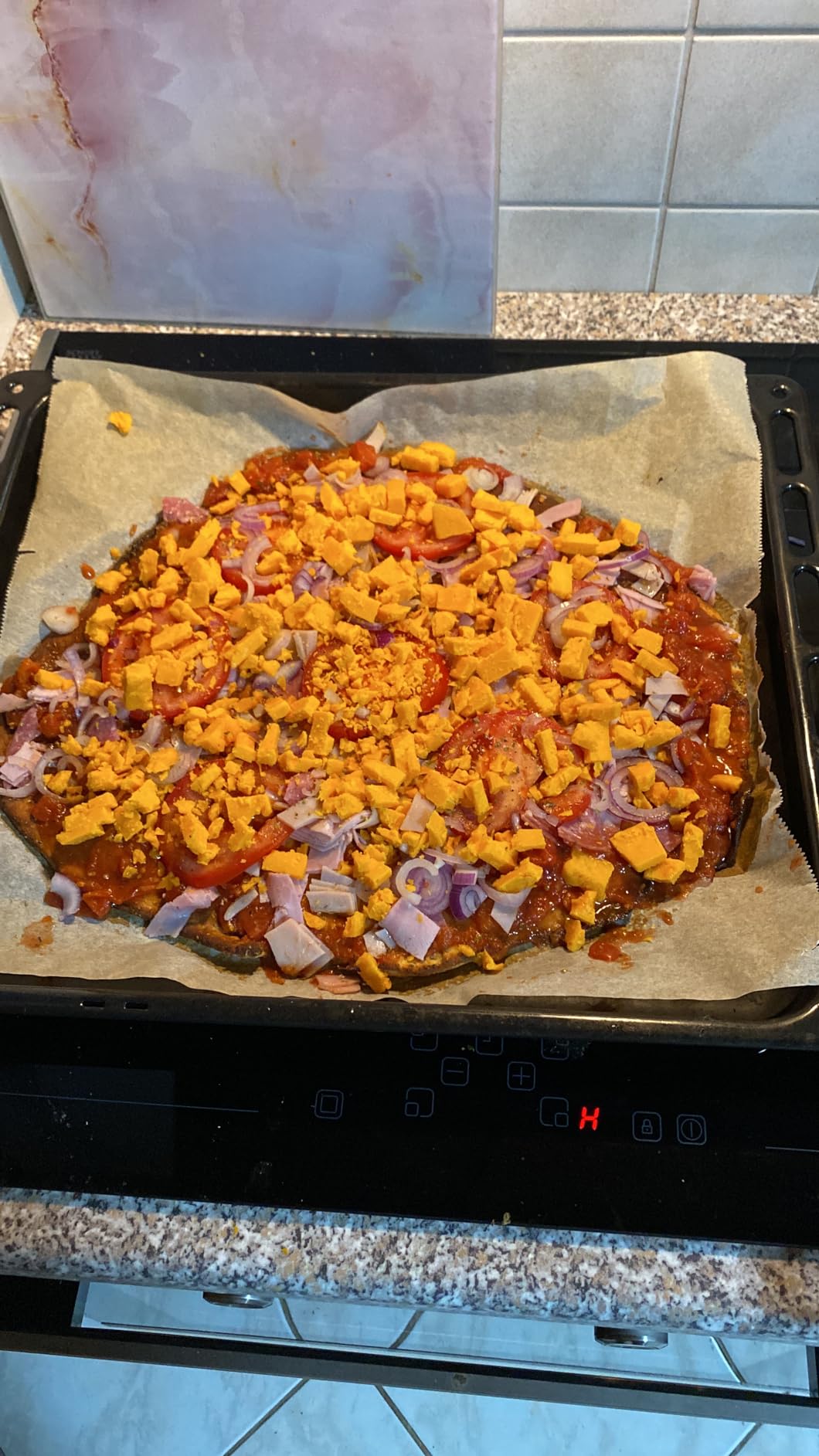 Keto Pizza Backmischung 290 g glutenfrei vegan proteinreich