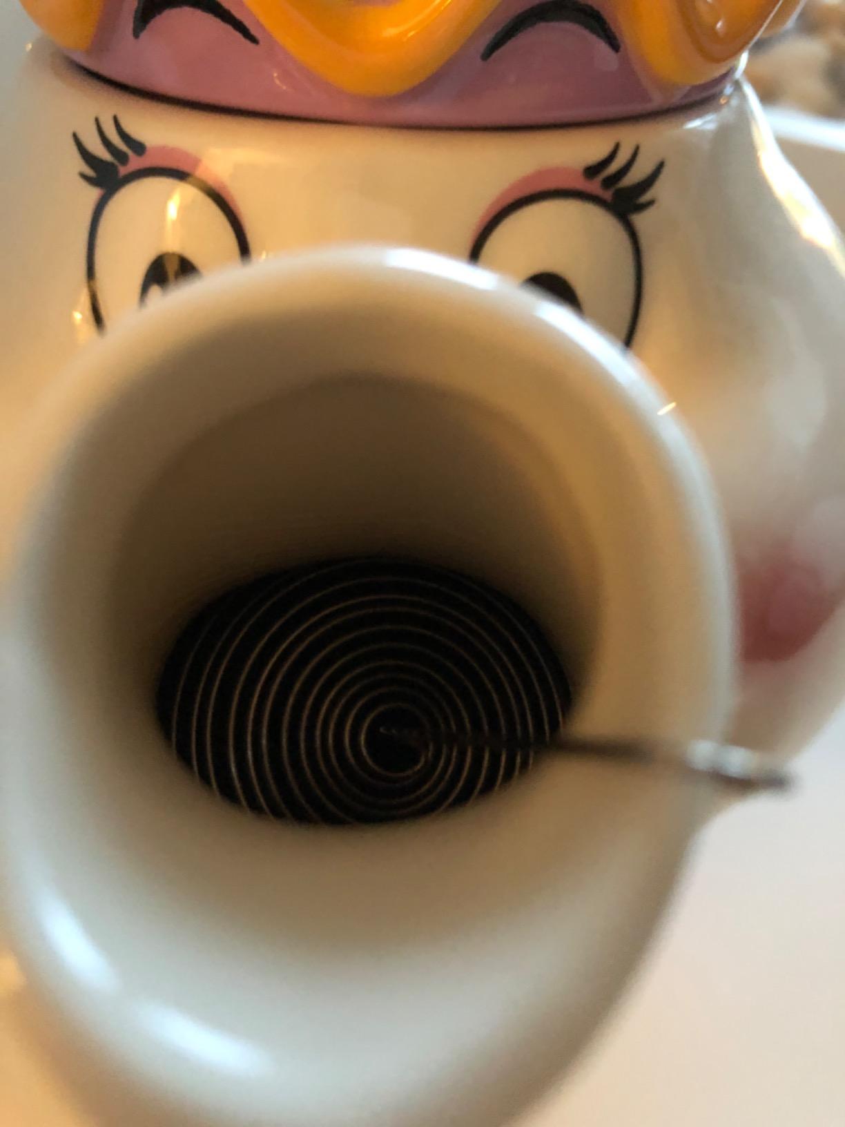 Paladone Mrs Potts Teekanne Keramik Disney 4 Tassen