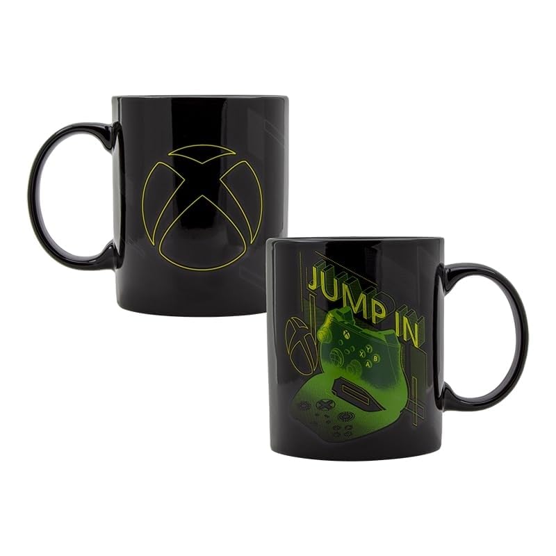 Paladone Drinkware Xbox Tasse mit Untersetzer 300 ml 2-teilig