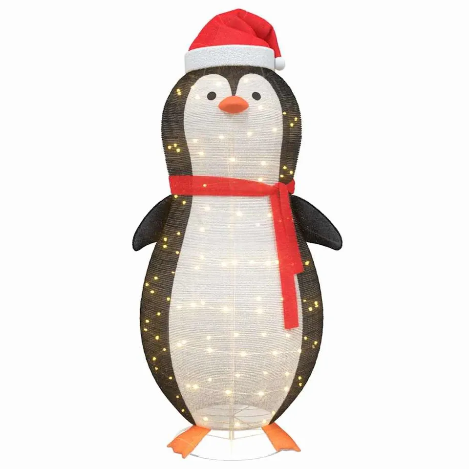 vidaXL Heim & Garten Schnee-Pinguin Figur 600 LED warmweiß 178cm