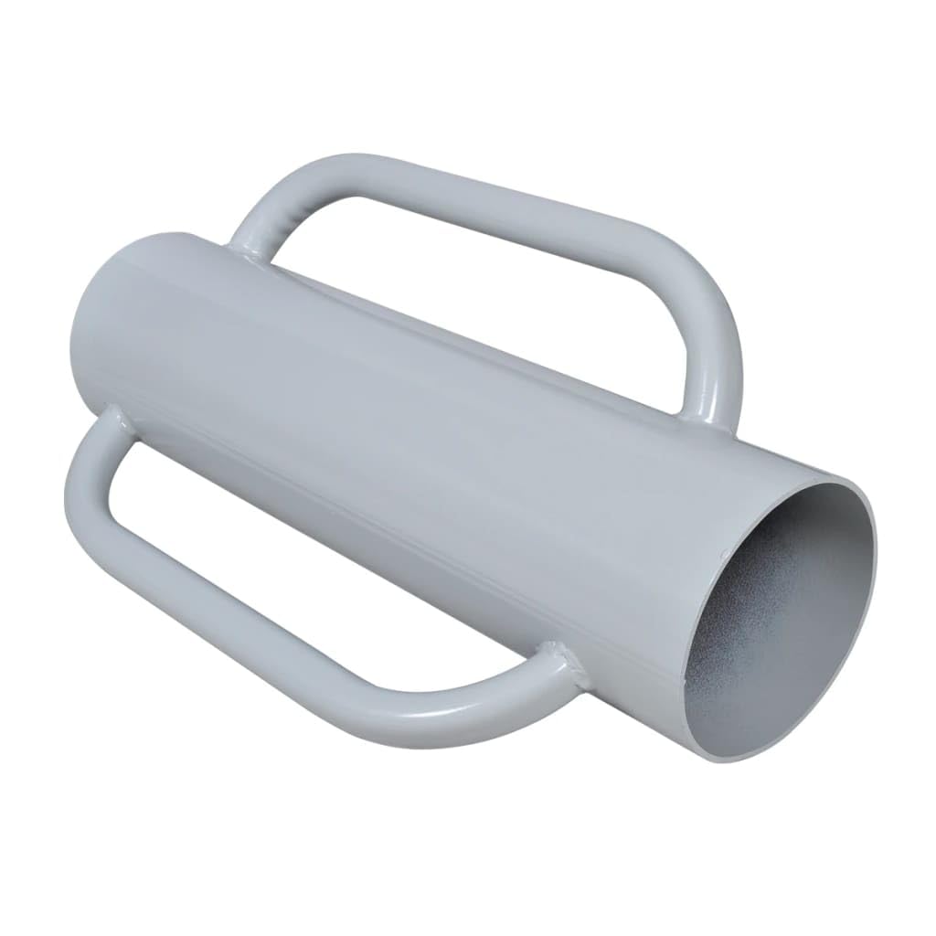 vidaXL Pfahlramme Stahl mit Griffen 60 cm Pfostenramme