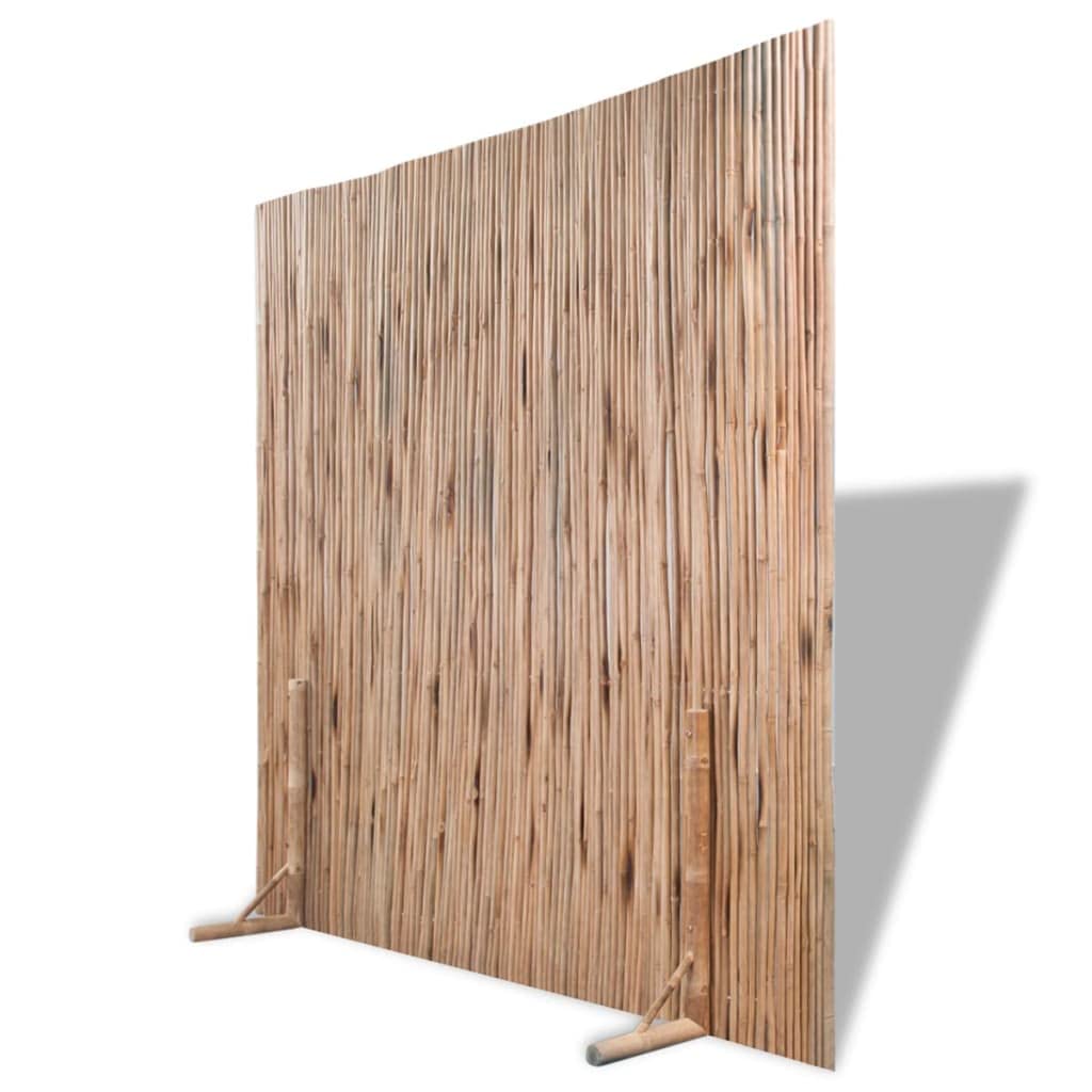 vidaXL Bambus Raumteiler Sichtschutz 180x170 cm Braun