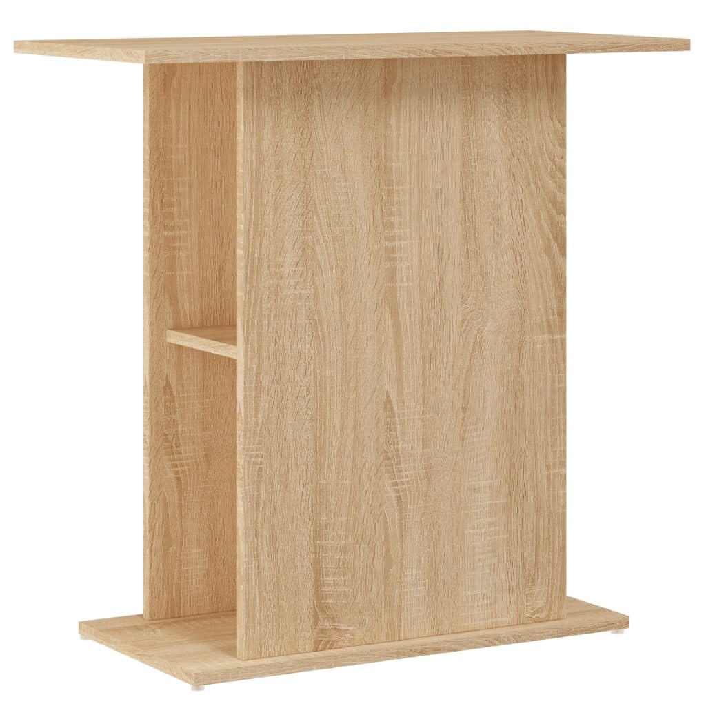vidaXL Aquariumständer Weiß 60,5x36x72,5 cm Holz