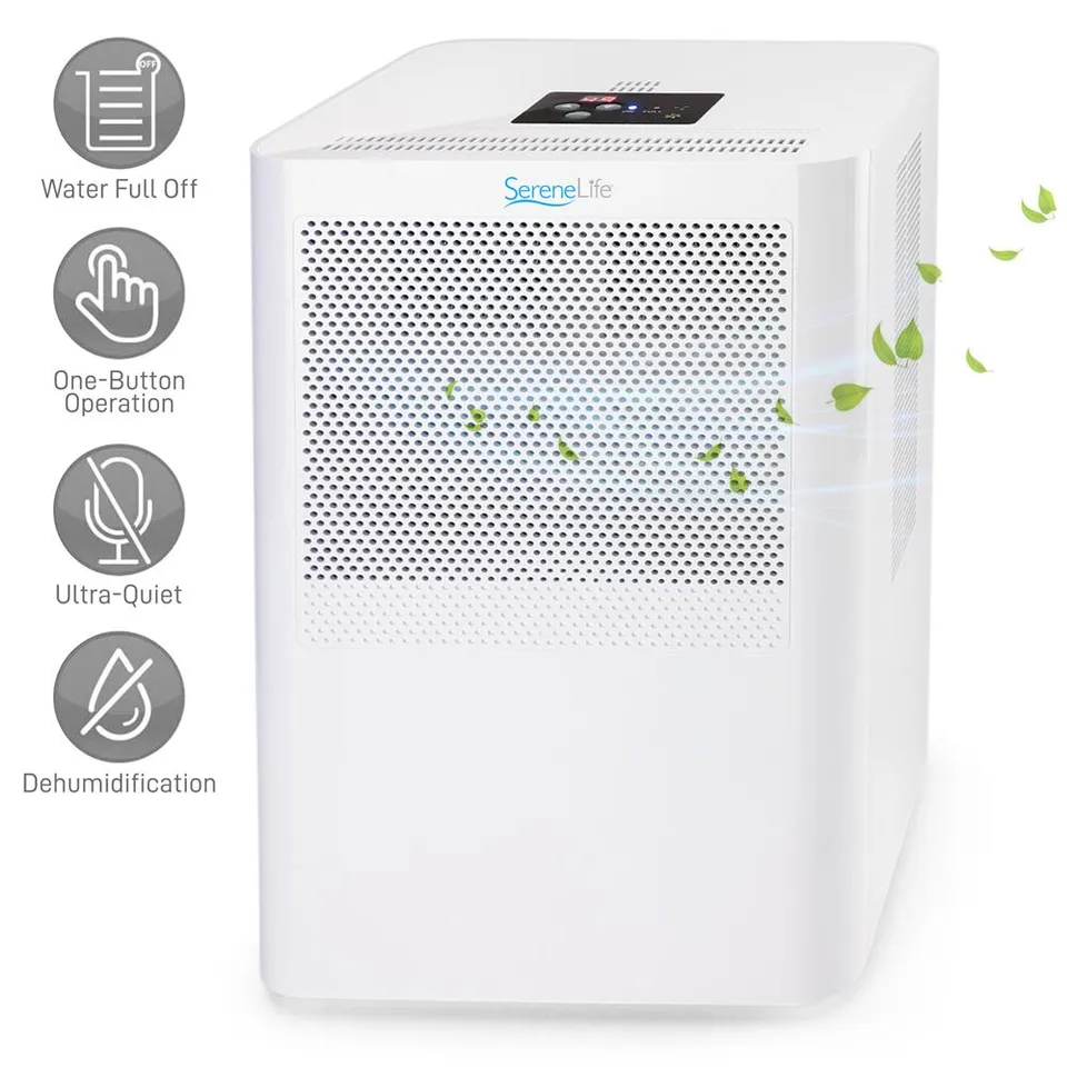 Serenelife DeHumidifiers PDUMID95 Luftentfeuchter 3L leise