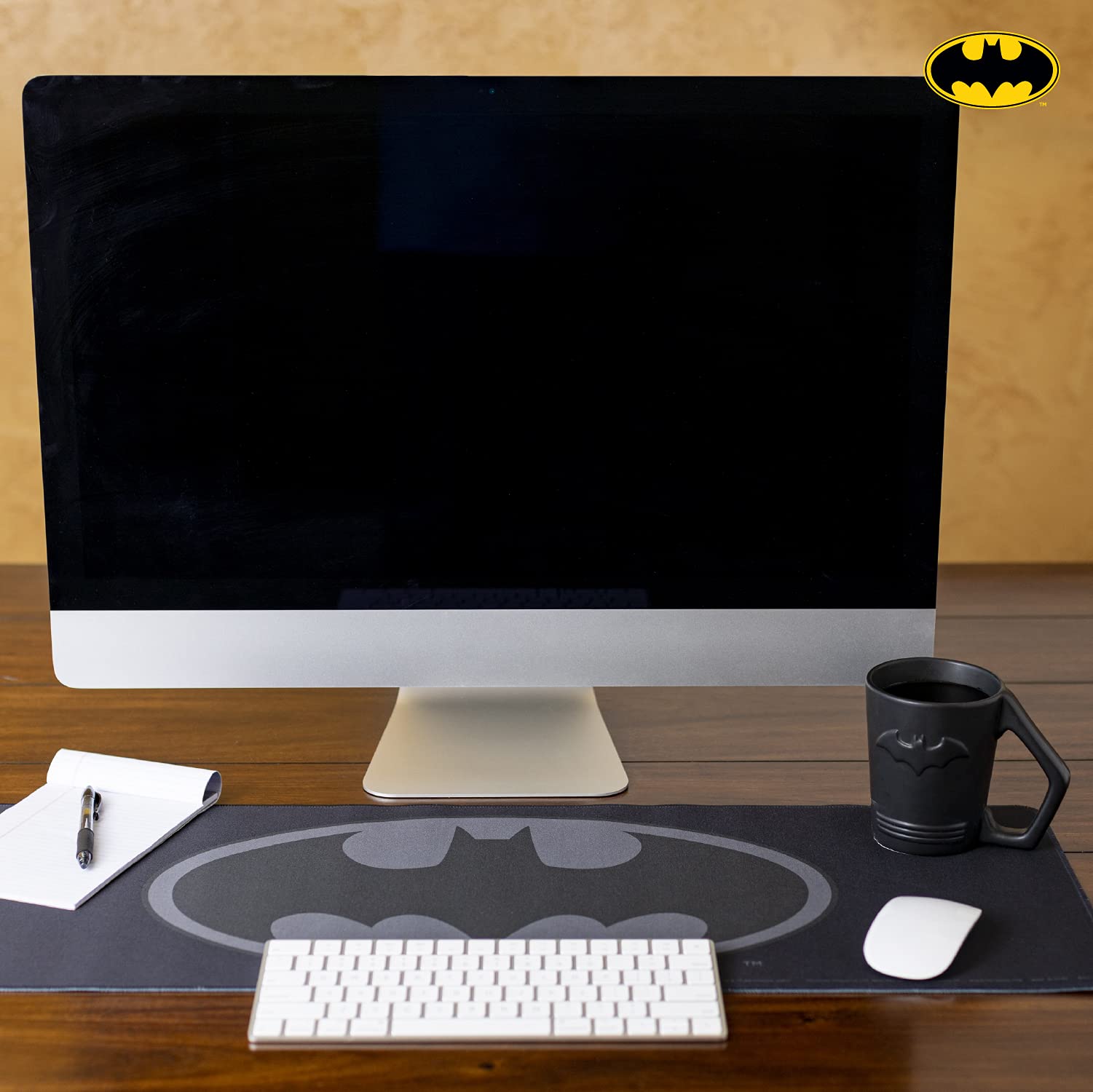 Paladone Homeware Batman Logo Schreibtischunterlage 30x80 cm