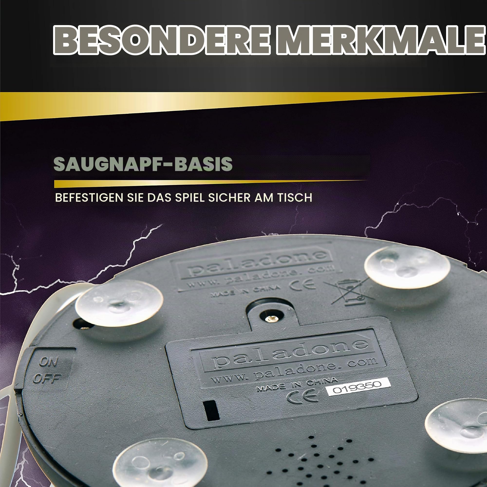 Paladone Lightning Reaction Reloaded Elektroschockspiel Party