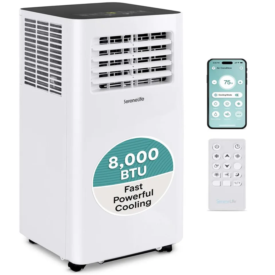 Serenelife Portable AC Klimagerät mobil 8000 BTU