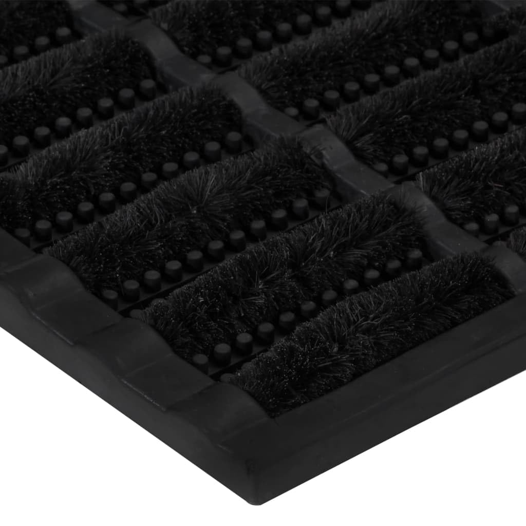 vidaXL Heim & Garten Fußmatte 40x60 cm rechteckig Kokos rutschfest