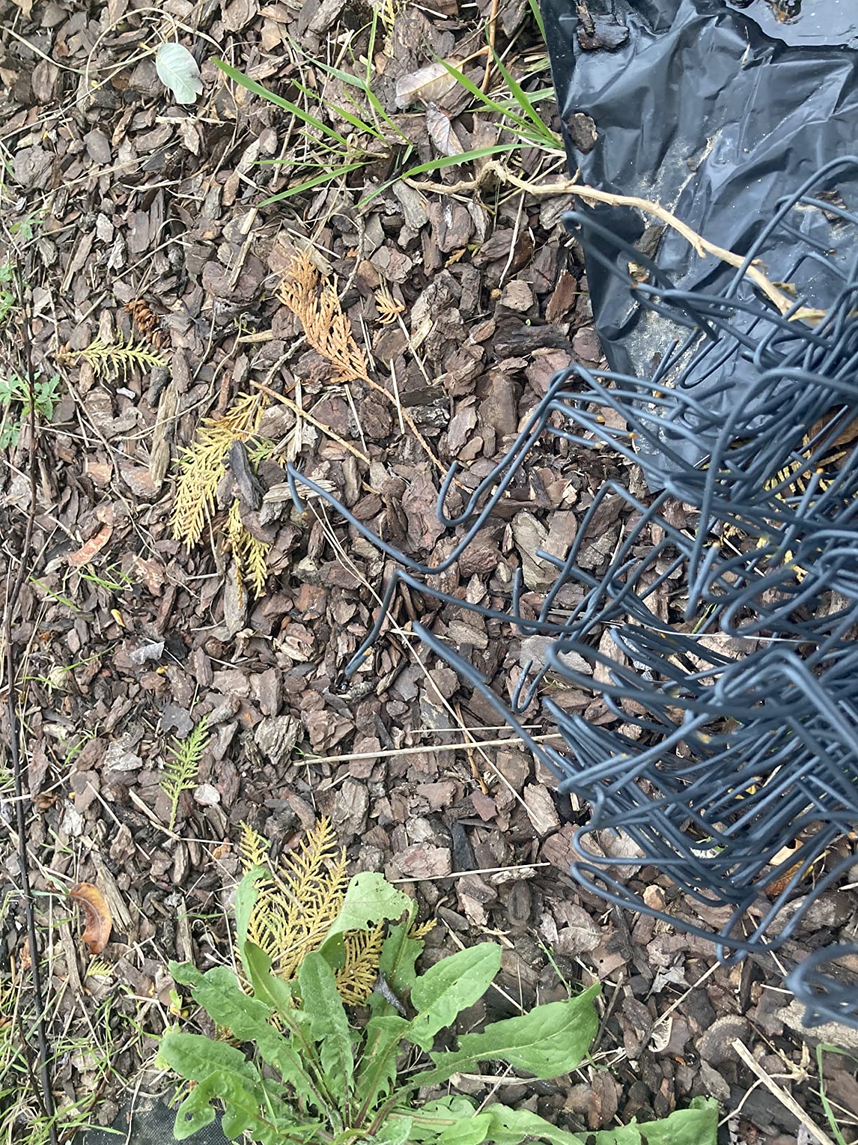 vidaXL Heim & Garten Maschendrahtzaun Stahl Grau 15x1,25 m