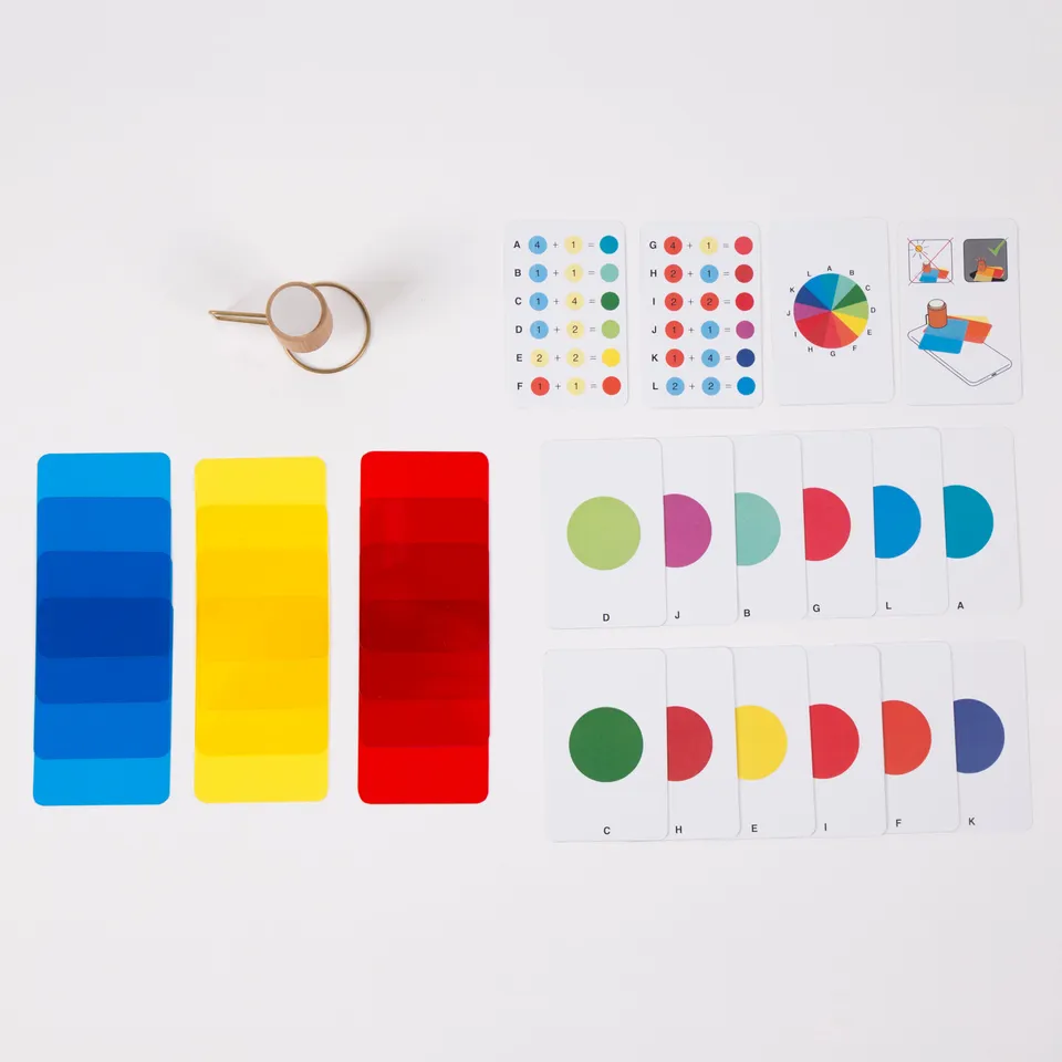 Kikkerland Color Mixing Game Farbenspiel