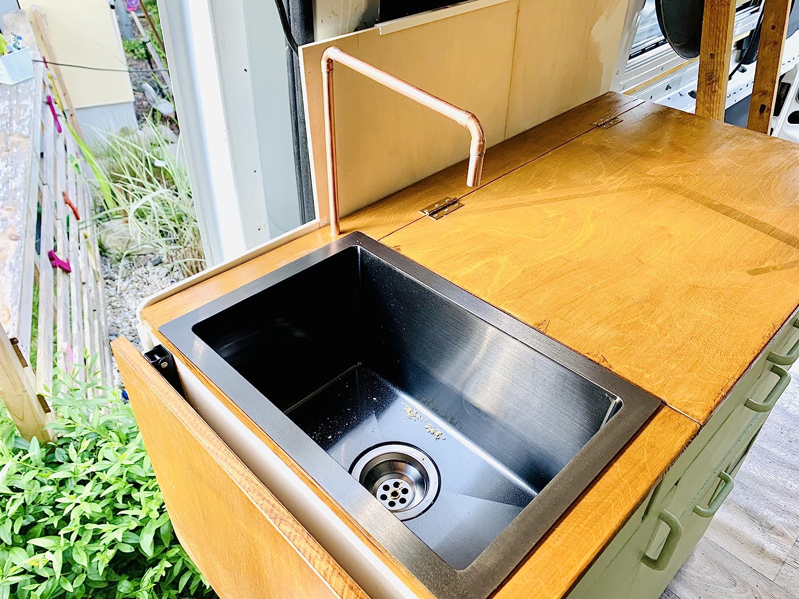 vidaXL Einbauspüle Edelstahl 44x29x20 cm Silber