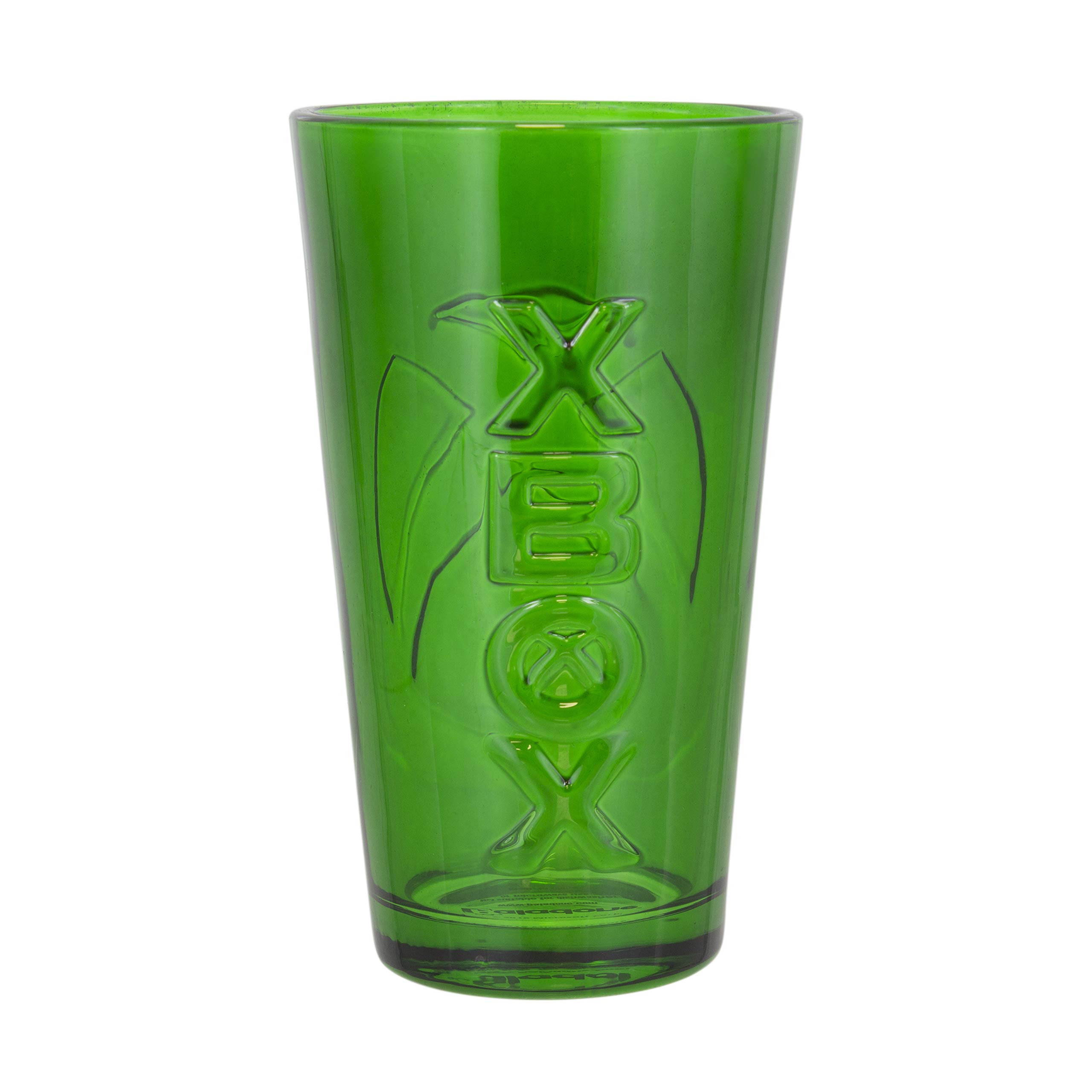 Paladone Xbox Glas grün Trinkglas offiziell lizenziert