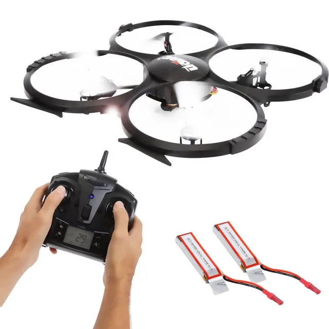 Serenelife Cameras RC Drohne HD Kamera 720p Weiß Quadrocopter