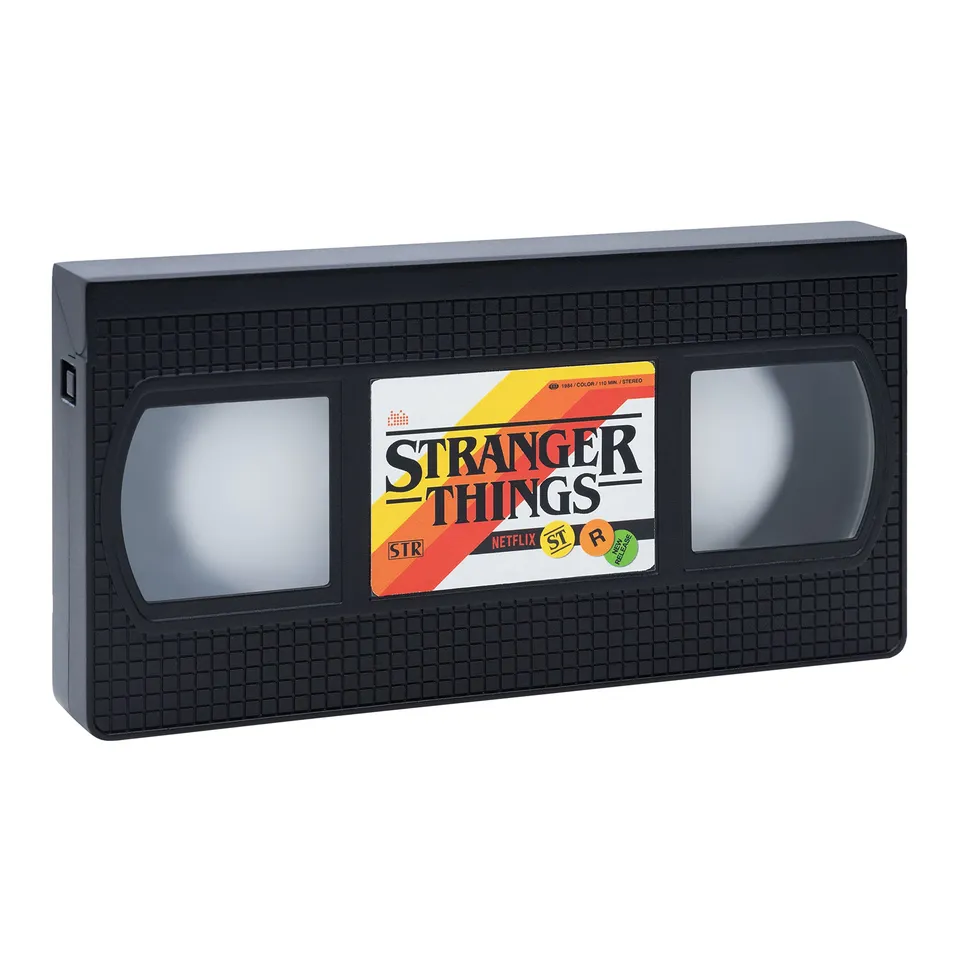 Paladone Stranger Things VHS Logo Light Lampe rot