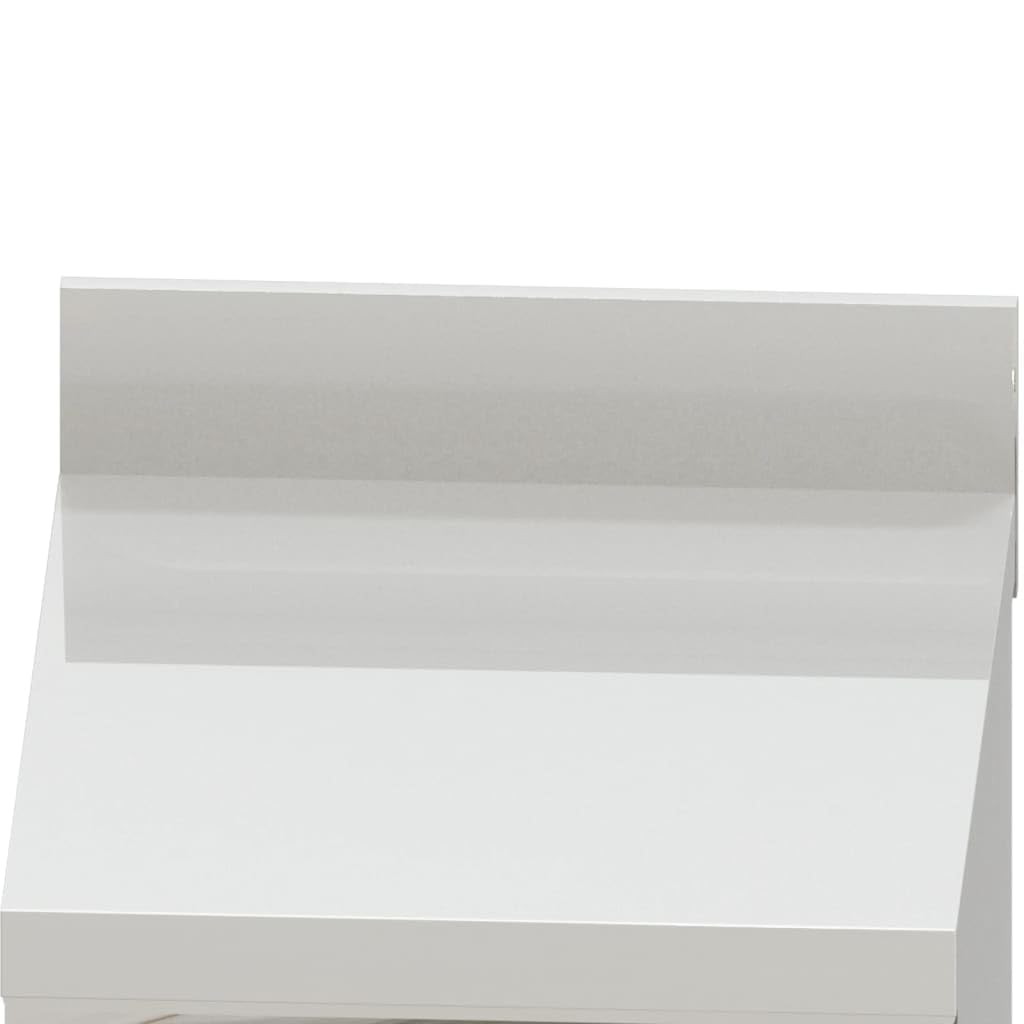 vidaXL Gastro Küchenschrank Edelstahl 2x 2 Schubladen