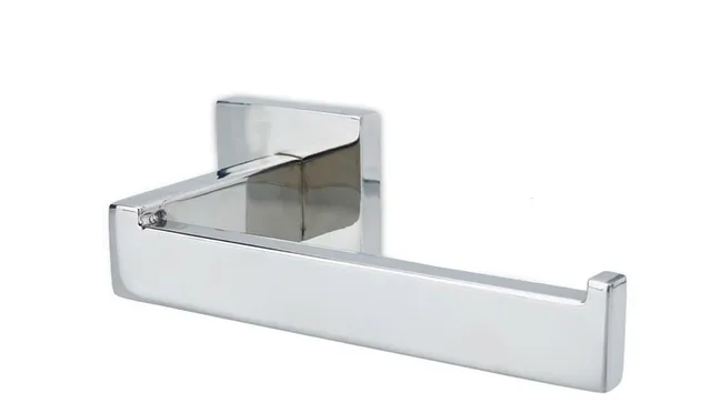 Intirilife Toilettenpapierhalter Silber Edelstahl zum Bohren