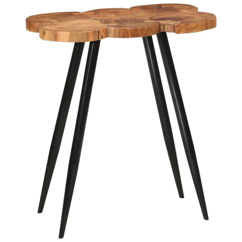 vidaXL Baumstamm-Bartisch 90x54x105 cm Akazie Massivholz