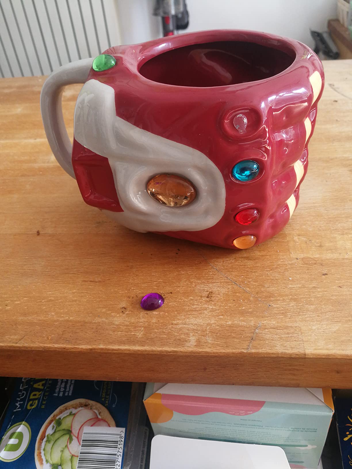 Paladone Iron Man Arc Reactor 3D Becher 500 ml Wärmewechsel