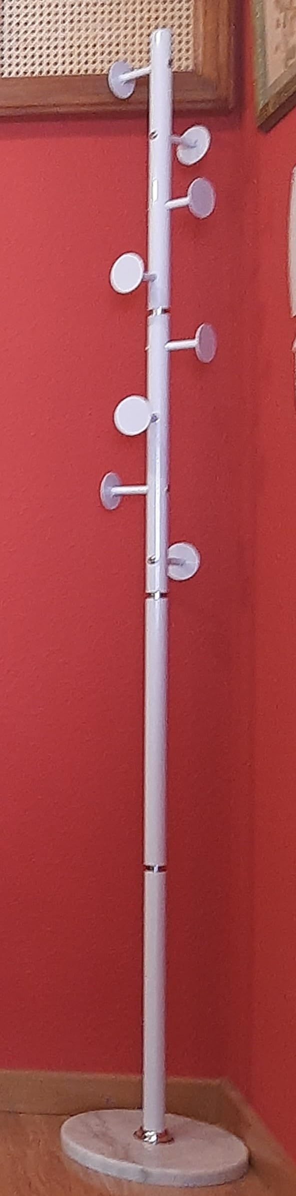 vidaXL Möbel Garderobenständer schwarz 176 cm Eisen