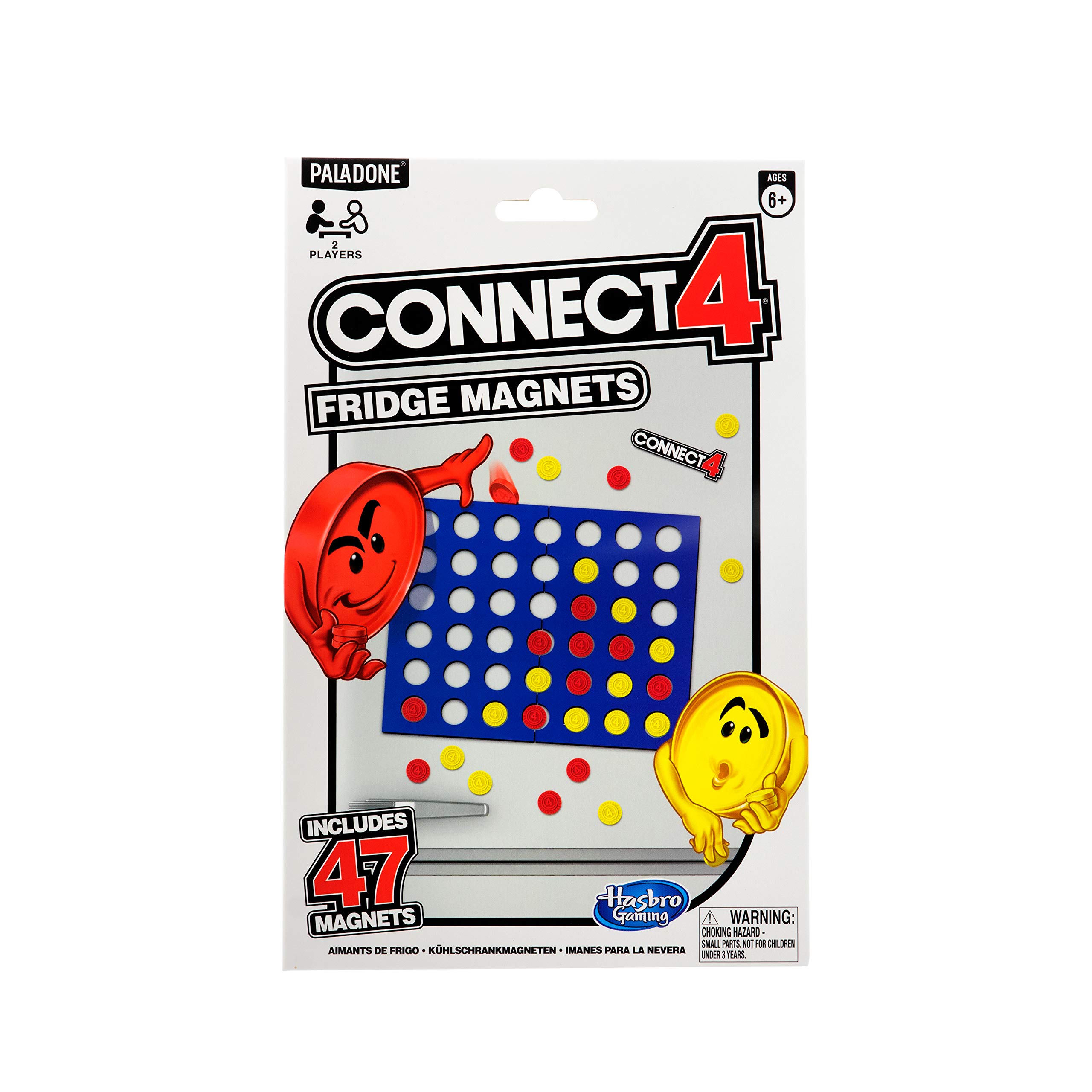 Paladone Connect 4 Magnetspiel Kühlschrankmagnete 47 Magnete