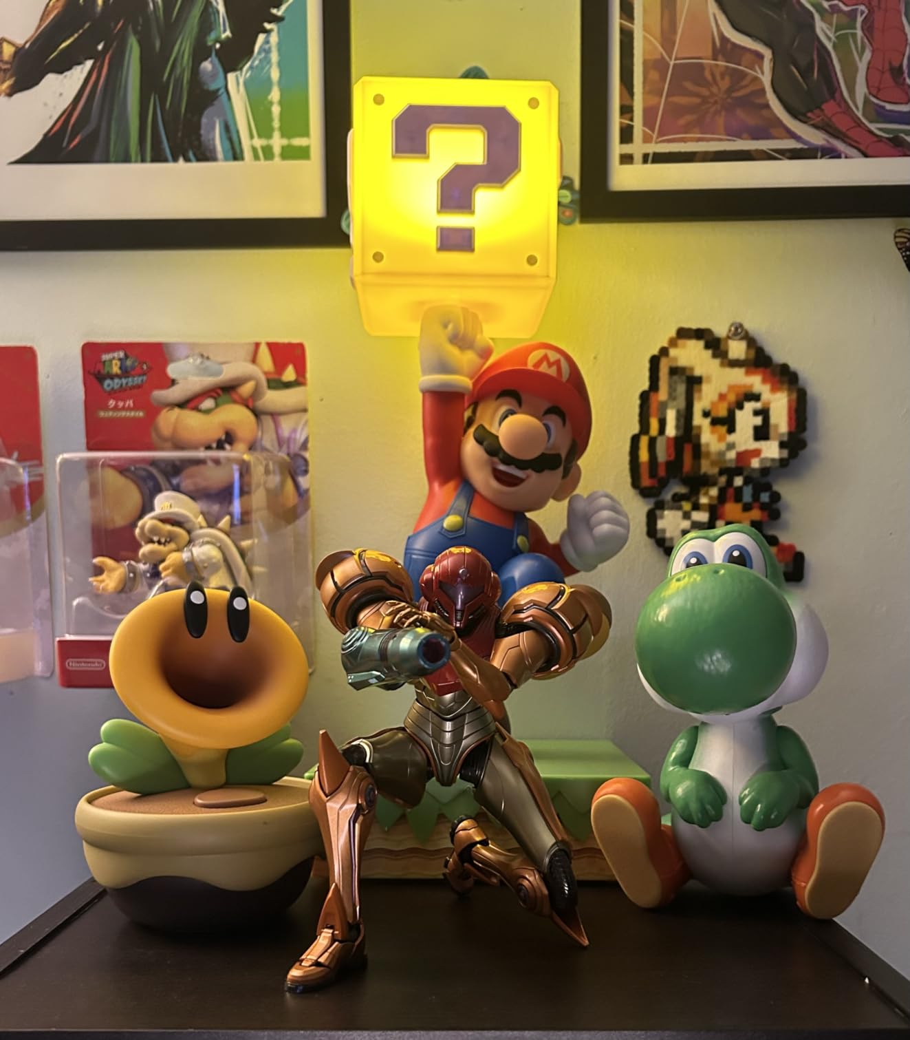 Paladone Lighting Super Mario Diorama Lampe Touch 35cm USB