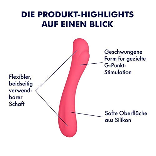 EIS G-Punkt-Dildo Silikon 19 cm flexibel 1 Stück