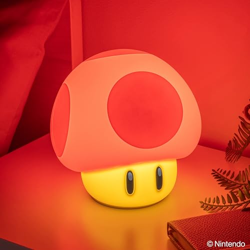 Paladone Lighting Super Mario Feuerblume Lampe 10 cm USB rosa