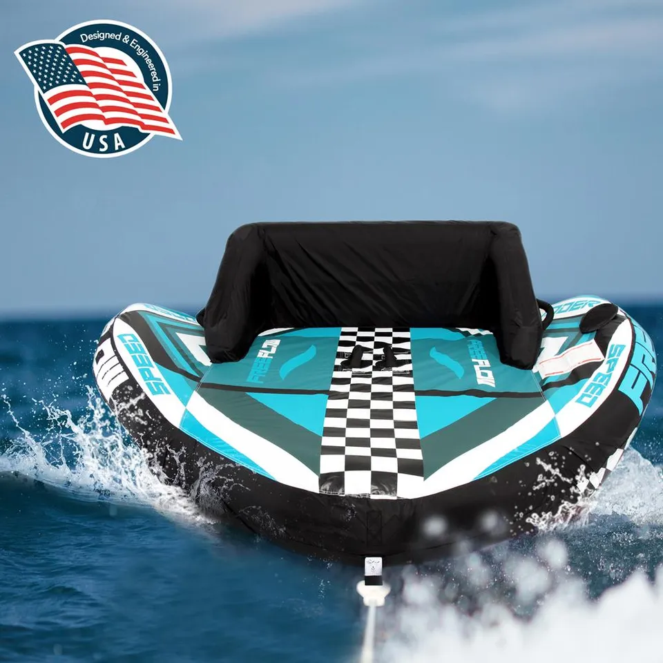 Serenelife Pool Set Towable Tube 2 Personen 216 cm mit Pumpe