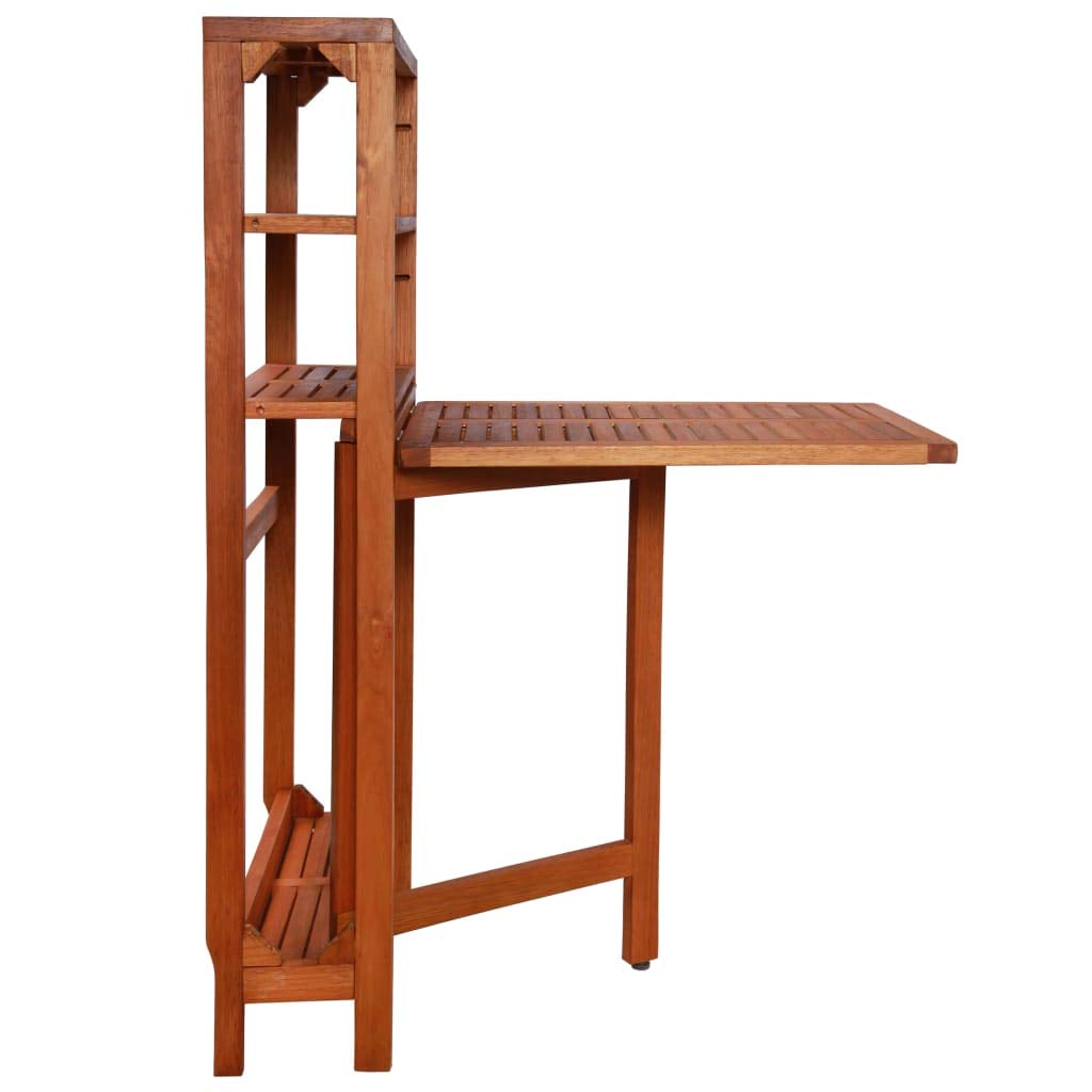 vidaXL Heim & Garten Bistro-Set Akazie 3-tlg klappbar Balkonset