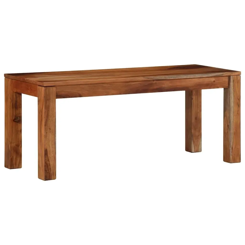 vidaXL Heim & Garten Bank 110 cm Massivholz Akazie