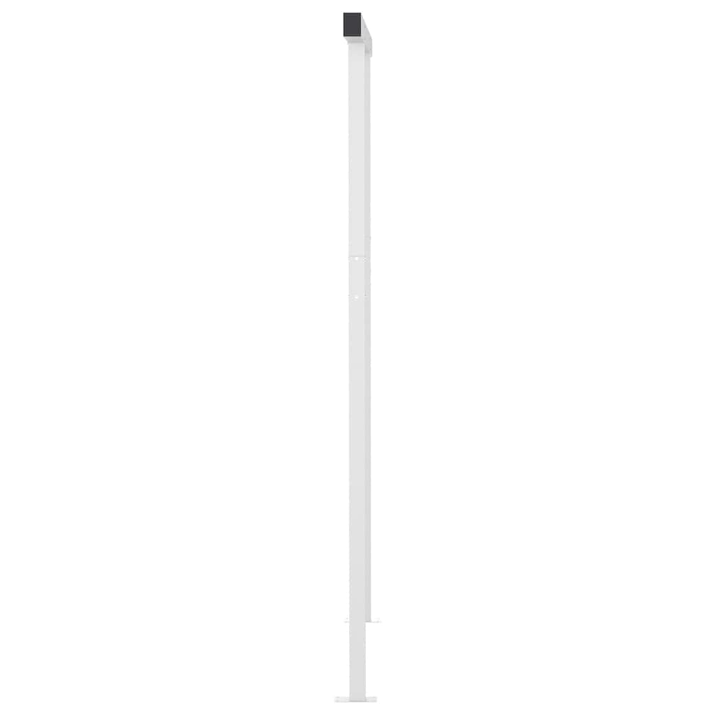 vidaXL Gelenkarmmarkise 3x2,5m LED Blau-Weiß