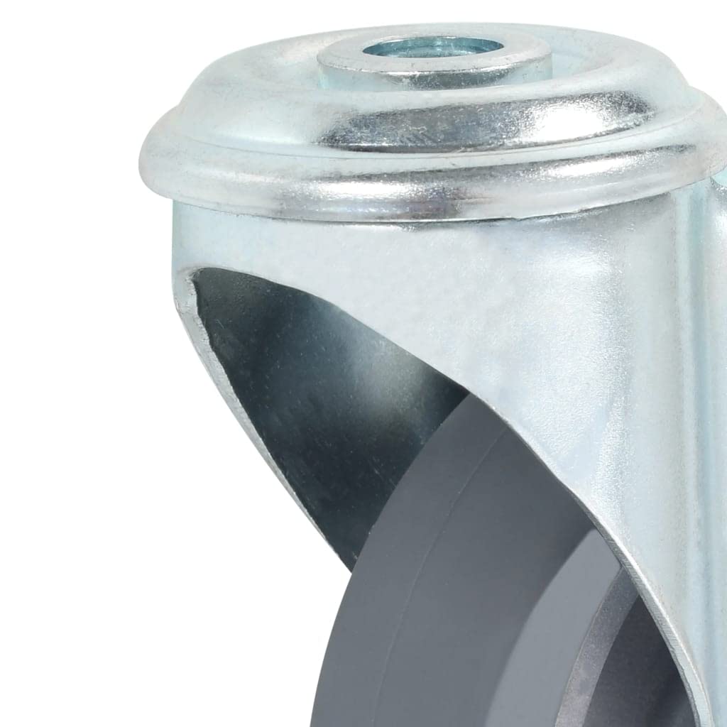 vidaXL Lenkrollen 100 mm Möbelrollen 8 Stück Schwerlast