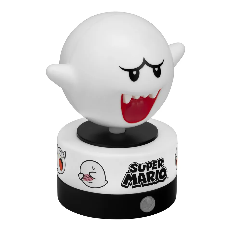 Paladone Super Mario Boo Nachtlicht mit Bewegungsmelder USB