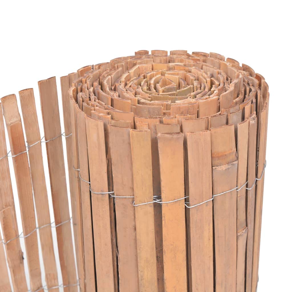 vidaXL Heim & Garten Bambuszaun 100x400 cm Sichtschutz