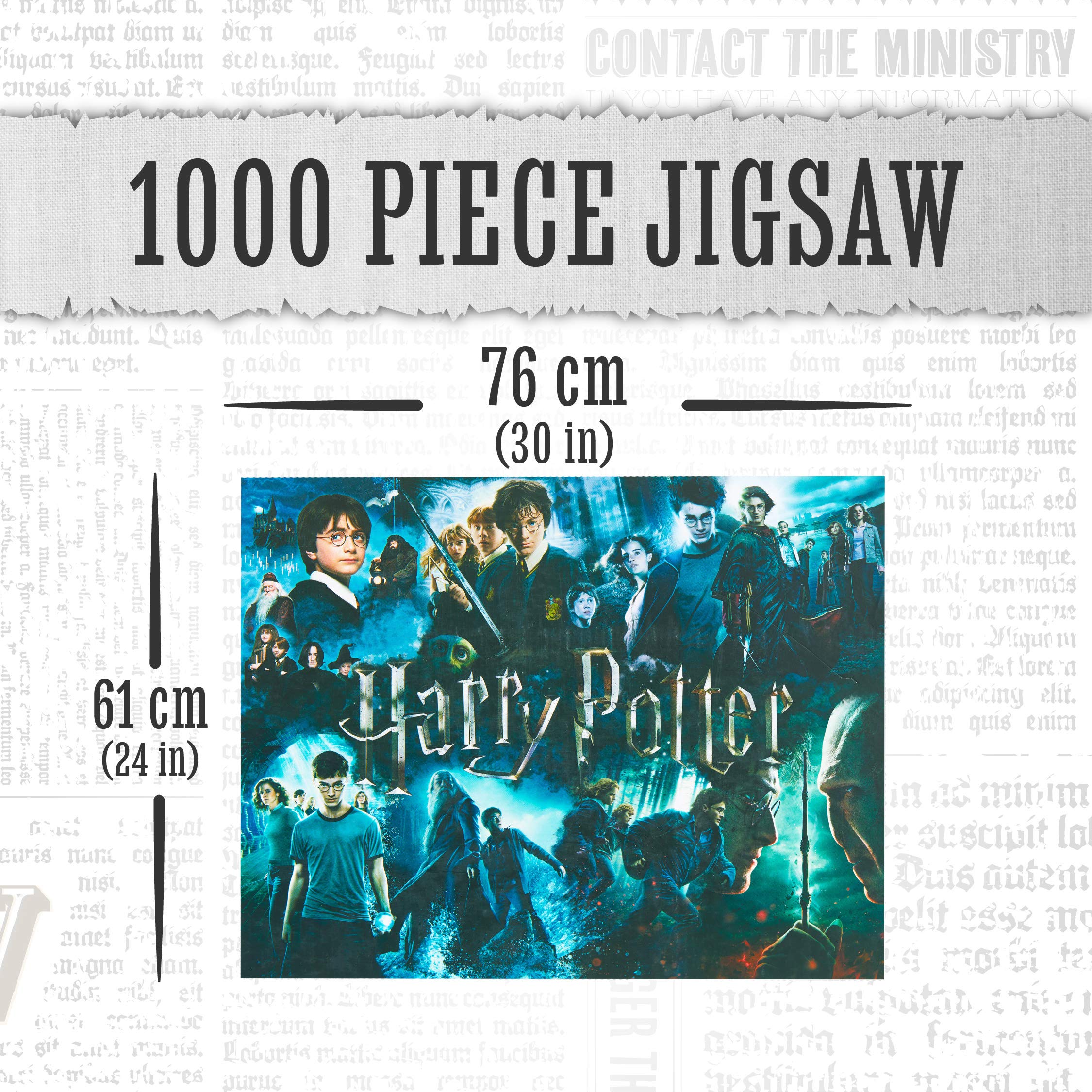 Paladone Puzzles Games Harry Potter Puzzle 1000 Teile Karte