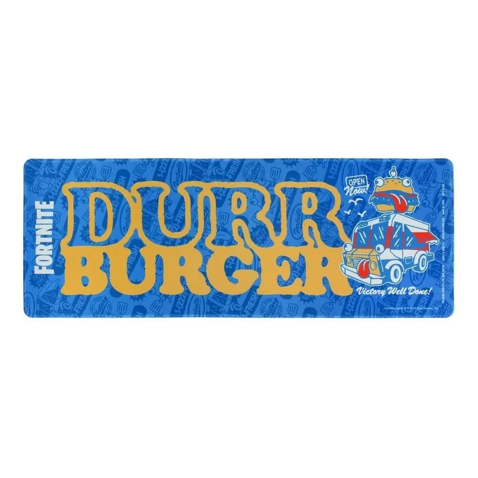 Paladone Homeware Fortnite Schreibtischunterlage 80x30 Durr Burger