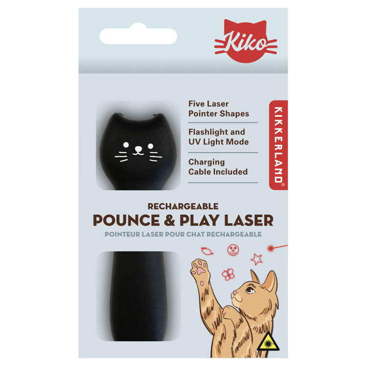 Kikkerland Home Kiko Laserpointer Katze mit 3 Modi