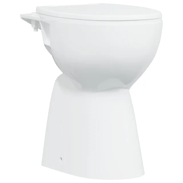 vidaXL WC Randlos Weiß Keramik 50,5x36,5x50 cm Soft-Close