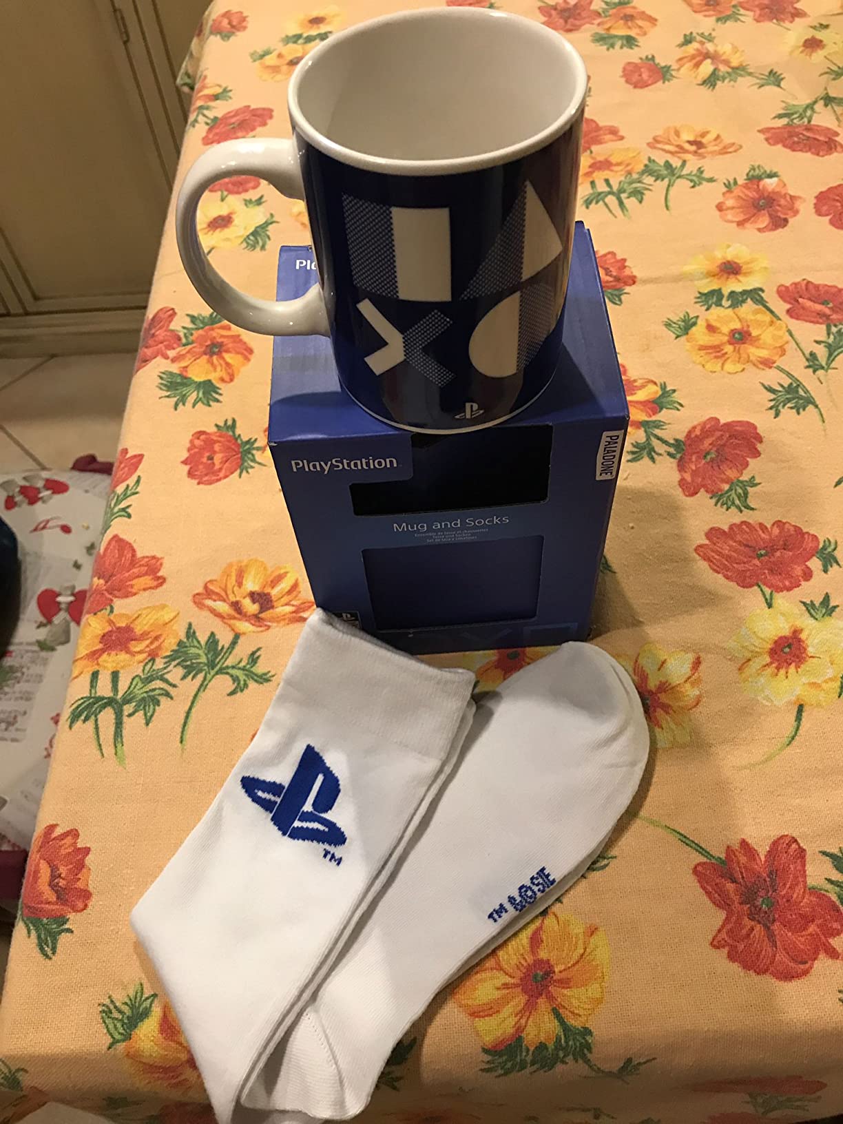 Paladone Becher Socken Set Mehrfarbig 2 Stück Thermobecher